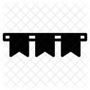 Bunting Flags  Icon