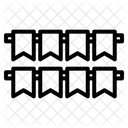 Bunting Flags  Icon