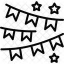 Bunting  Icon