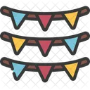 Bunting  Icon