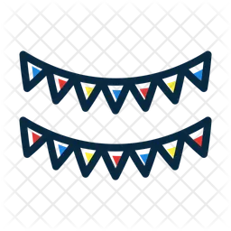 Bunting  Icon