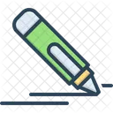 Buntstift Farbstift Olpastell Icon