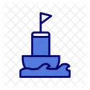 Buoy Floating Sea Icon