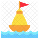 Sign Buoy Marker Icon