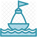 Sign Buoy Marker Icon