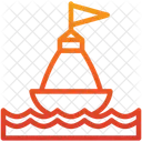 Sign Buoy Marker Icon