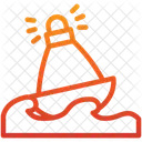 Sign Buoy Marker Icon
