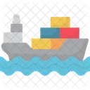 Barco de carga  Icono