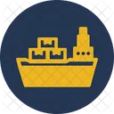 Barco de carga  Icono