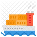 Barco de carga  Icon