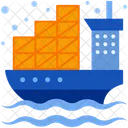 Barco de carga  Icon