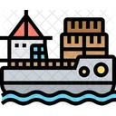 Barco de carga  Icono