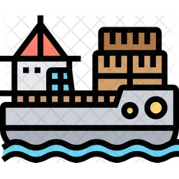 Barco de carga  Icono