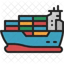 Barco de carga  Icono