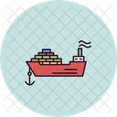 Barco de carga  Icono