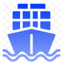 Barco de carga  Icono