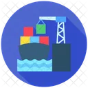 Buque de carga  Icono