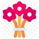 Buquê de flores  Ícone
