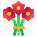 Buquê de flores  Ícone