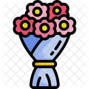 Buquê de flores  Ícone