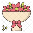 Buque De Flores Buque Flor Ícone