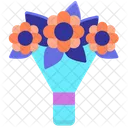 Buque De Noiva Flor De Primavera Buque De Noiva Ícone
