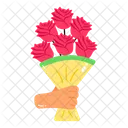 Buquê de rosas  Ícone