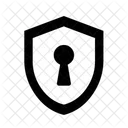 Buraco da fechadura do escudo  Icon