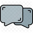 Burbuja Discurso Rectangulo Icono