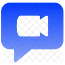 Burbuja De Discurso De Camara Icono