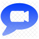 Burbuja De Discurso De Camara Icono
