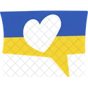 Ucrania Ucraniano Burbuja Icono