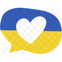 Ucrania Ucraniano Burbuja Icono