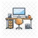 Ordinateur Moniteur Ecran Icône