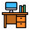 Bureau Ordinateur Bureau Icon