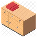 Chest Of Drawers Drawers Cabinet Icon