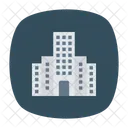 Immeuble Immobilier Bureau Icon