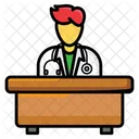 Bureau de médecin  Icône
