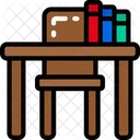 Bureau Cours Professeur Icône
