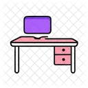 Bureau Education Apprentissage Icône