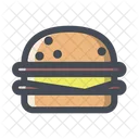 Burger Cheese Fastfood Icon