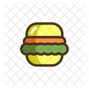 Burger Food Snacks Icon