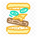Burger Fast Food Icon