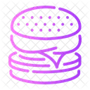 Burger Bread Meat Icon