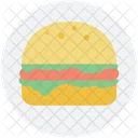 Burger Veg Fastfood Icon