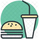 Burger Junk Food Icon