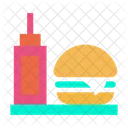 Fast Food Humburger Junk Food Icon