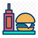 Fast Food Humburger Junk Food Icon