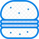 Burger Fast Food Grilled Icon