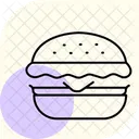 Burger Hamburger Sandwich Icon